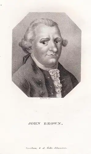 John Brown - (1735-1788) Scottish physician Arzt / Portrait