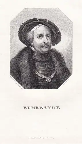Rembrandt - Rembrandt van Rhijn (1606-1669) Maler painter peintre / Portrait