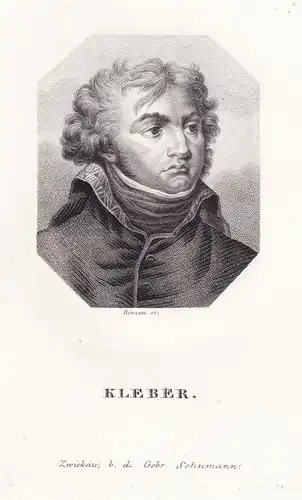 Kleber - Jean-Baptiste Kleber (1753-1800) French general Napoleon / Portrait