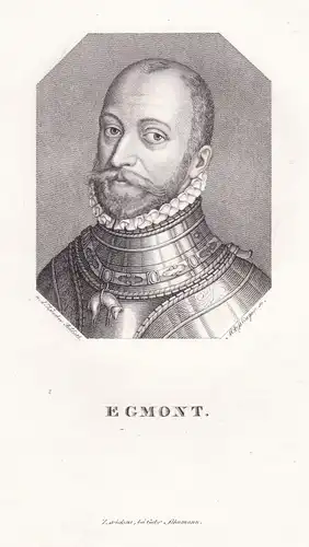 Egmont - Lamoral von Egmont Feldherr Vlaandern Flandern / Portrait