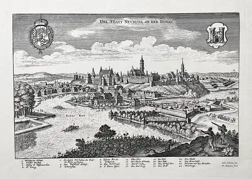 Die Statt Neuburg an der Donau - Neuburg an der Donau