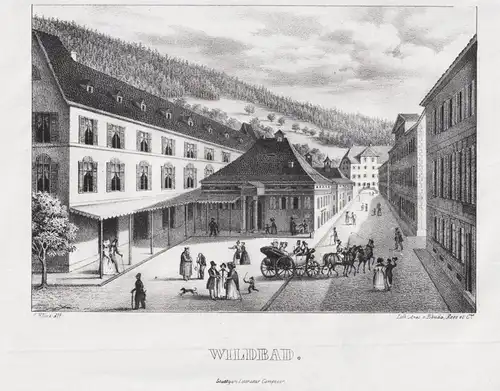 Wildbad - Bad Wildbad im Schwarzwald / Baden-Württemberg