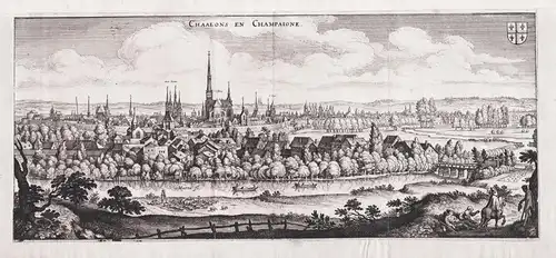 Chaalons en Champaigne. - Chalons-en-Champagne Marne Grand-Est gravure