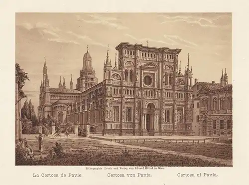 Certosa von Pavia - Certosa di Pavia / Lombardia / Italia Italy Italien