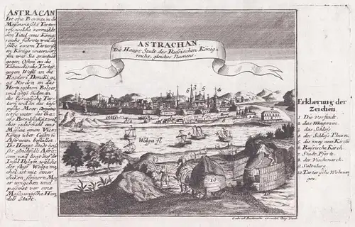 Astrachan / Die Haupt Stadt des Russischen Königreichs gleiches Namens - Astrachan Astrakhan Russia Russland