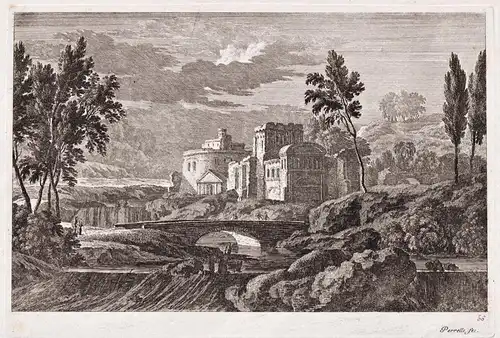 Landscape with a bridge and ancient Roman ruins (56)