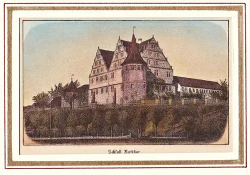 Schloss Ratibor. - Schloss Ratibor Roth / Bayern