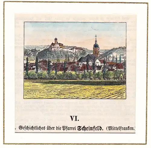 Geschichtliches über die Pfarrei Scheinfeld (Mittelfranken) - Scheinfeld LK Neustadt an der Aisch-Bad Windshei