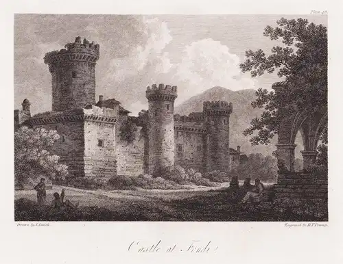 Castle at Fondi - Castello Baronale Fondi / Italia Italy Italien