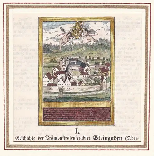 Geschichte der Prämonstratenserabtei Steingaden (Oberbayern) - Kloster Steingaden LK Weilheim-Schongau / Bayer