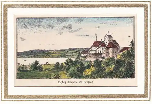 Schloß Seefeld (Pilsensee) - Schloss Seefeld LK Starnberg Oberbayern / Bayern
