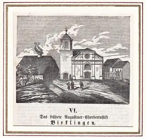 Das frühere Augustiner-Chorherrnstift Birklingen - Kloster Birklingen Bamberg / Bayern
