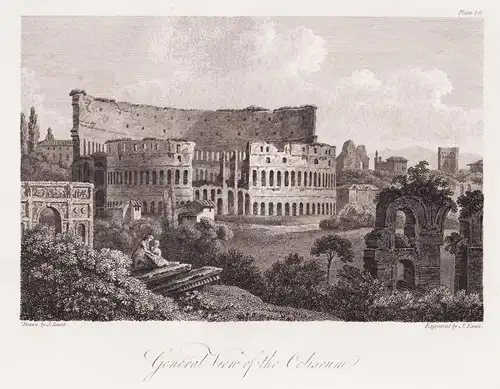 General View of the Coliseum - Colosseum Kolosseum / Roma Rom Rome / Italia Italy Italien