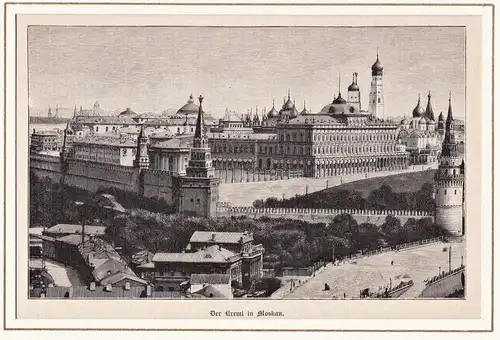 Kreml in Moskau - Moscow Kremlin / Russia Russland