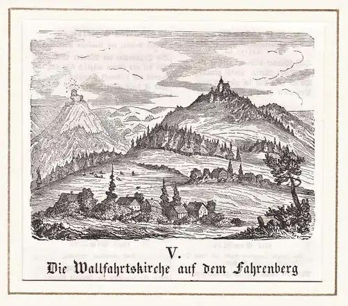 Die Wallfahrtskirche auf dem Fahrenberg - Fahrenberg Waldthurn in der Oberpfalz / Bayern