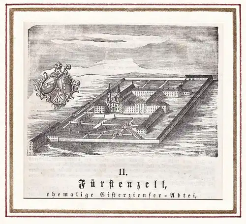 Fürstenzell, ehemalige Cisterzienser-Abtei. - Fürstenzell LK Passau Niederbayern / Bayern