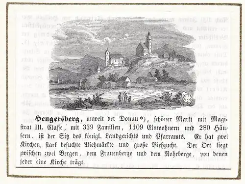 Hengersberg - Hengersberg LK Deggendorf Niederbayern / Bayern