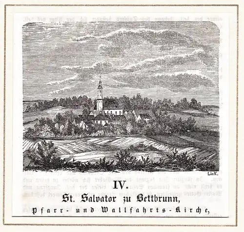 St. Salvator zu Bettbrunn - Wallfahrtskirche St. Salvator in Bettbrunn LK Eichstätt / Bayern