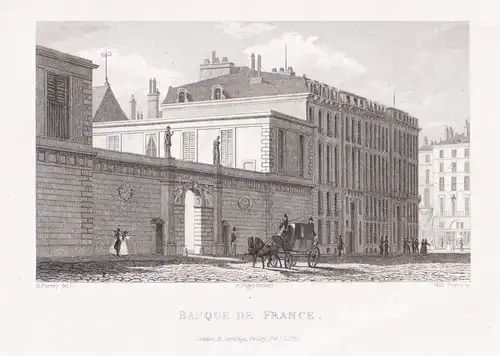 Banque de France - Bank Paris France Frankreich