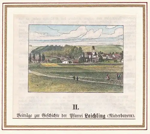 Beiträge zur Geschichte der Pfarrei Laichling - Pfarrkirche Mariä Himmelfahrt, Unterlaichling Schierling / Bay