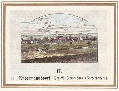 Andermannsdorf, Bez.-U. Rottenburg - Andermannsdorf LK Landshut / Bayern