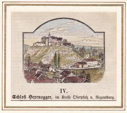 Schloss Hexenagger, im Kreise Oberpfalz u. Regensburg - Schloss Hexenagger Altmannstein / Bayern