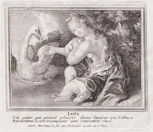 Leda - Leda and the swan / Schwan / Mythologie mythology