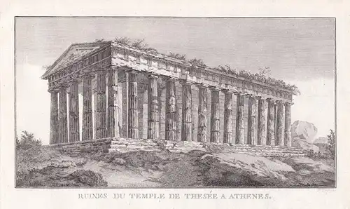Ruines du temple de Thesée a Athenes - Theseus Temple / Greece Griechenland / architecture Architektur
