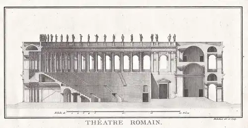 Theatre romain - Roman theater / Roma Rom Rome / architecture Architektur