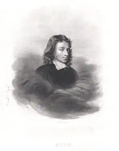 Milton - John Milton (1608-1674) poet Dichter author Autor Portrait