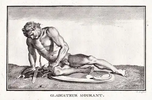 Gladiateur mourant - Gladiator / Antike Altertum antiquity / sculpture Skulptur