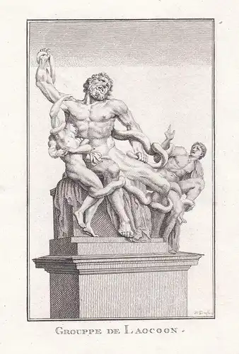 Gruppe de Laocoon - Laokoon / sculpture / antiquity Antike Altertum / Mythologie mythology