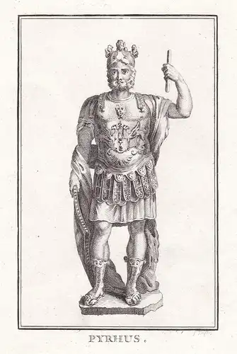 Pyrhus - Pyrrhos Pyrrhus of Epirus / sculpture / antiquity Antike Altertum