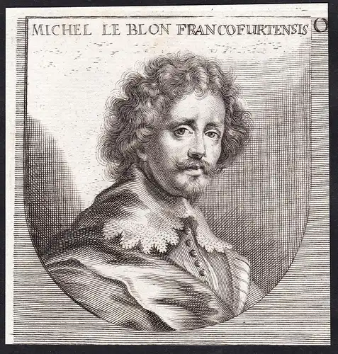 Michel le Blon - Michel le Blond (1587-1656) engraver Kupferstecher Goldschmied goldsmith Portrait