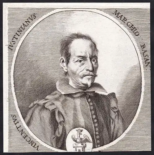 Vincentius Iustinianus Marchio Basan - Vincenzo Giustiniani (1564-1637) banker art collector Kunstsammler Port
