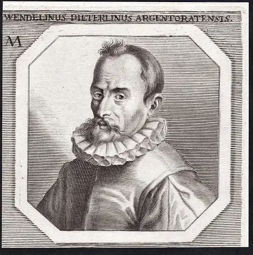 Wendelinus Dieterlinus - Wendel Dieterlin (1551-1599) painter Maler Architect architect Barock Baroque Portrai