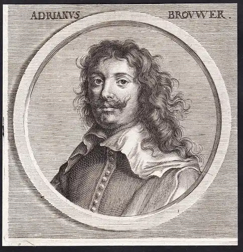 Adrianus Brouwer - Adriaen Brouwer (1605-1638) Flemish painter Maler Barock Baroque Portrait