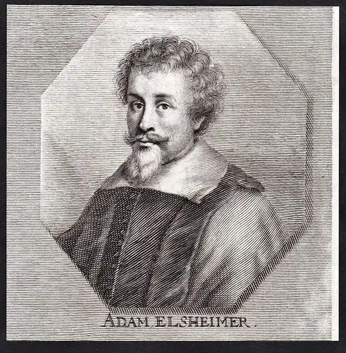 Adam Elsheimer - (1578-1610) painter Maler Barock Baroque Portrait