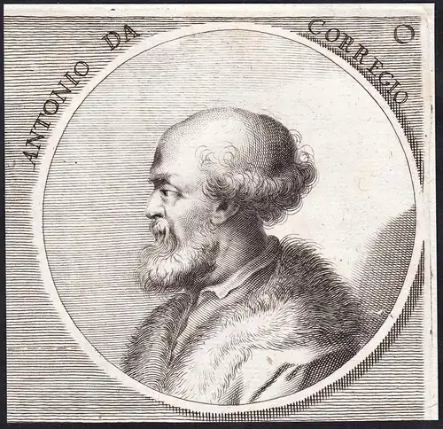 Antonio da Corregio - Antonio da Corregio (1489-1534) Italian painter Maler Renaissance Portrait