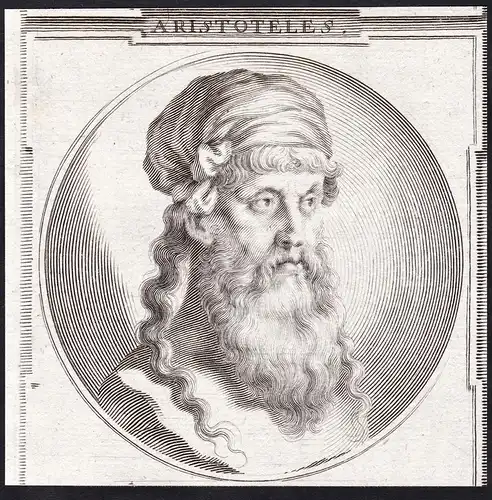 Aristoteles - Aristotle (384 - c. 322 BC) Greek philosopher Philisoph Antike antiquity Portrait