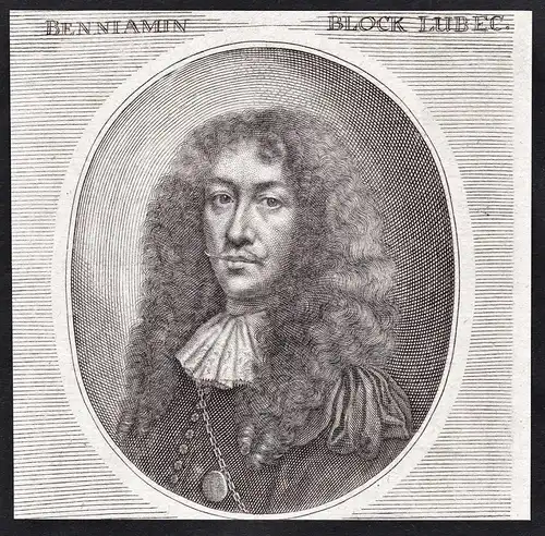 Benniamin Block - Benjamin von Block (1631-1689) painter Maler Barock Baroque Portrait
