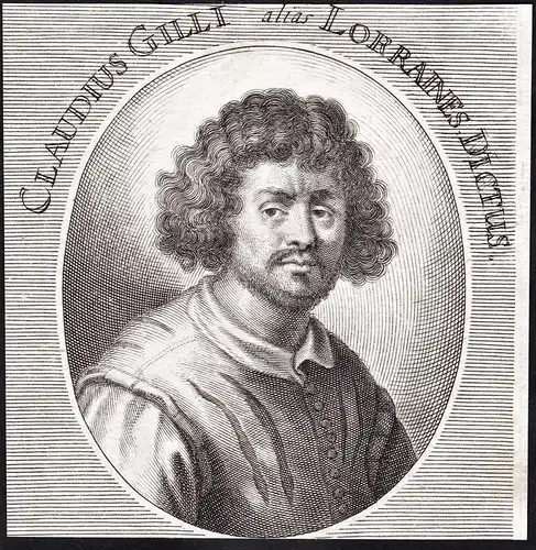 Claudius Gilli - Claude Corrain (1600-1682) Kupferstecher engraver painter Maler Barock Baroque Portrait