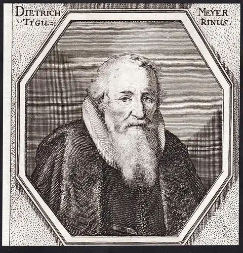 Dietrich Meyer. Mahler von Zürich. - Dietrich Meyer (1572-1658) Kupferstecher engraver Zürich Zurich Maler pai
