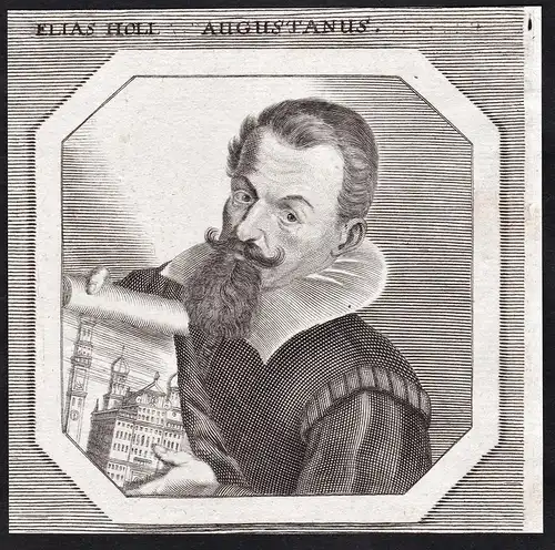 Elias Holl - (1573-1646) Augsburg Architect architect Renaissance Portrait