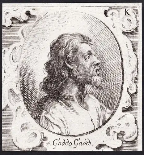 Gaddo Gaddi - Gaddo Gaddi (1239-1312) Italian Gothic painter Gotik Maler Portrait