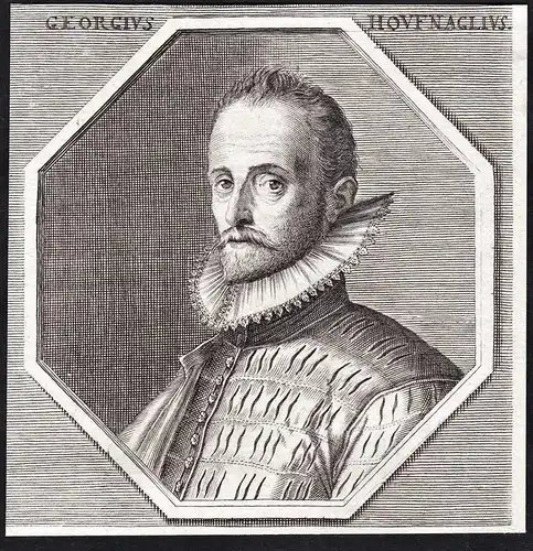 Georgius Houfnaglius - Georg Hoefnagel (1542-1600) Buchmaler Maler miniaturist Miniaturmaler engraver Kupferst