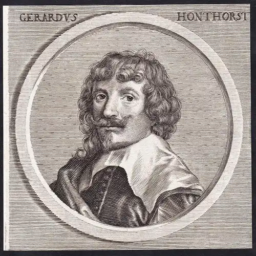 Gerardus Honthorst - Gerrit van Honthorst (1592-1656) Maler Dutch painter Portrait