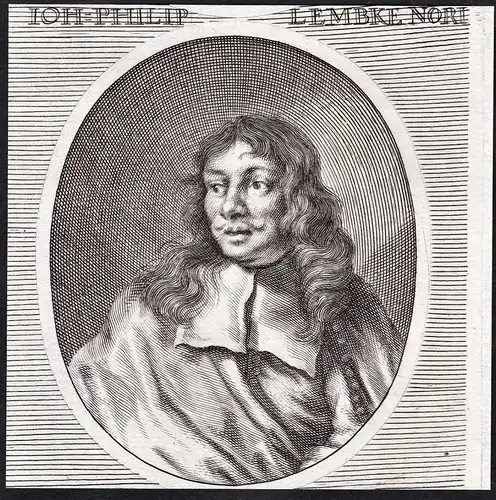 Ioh. Philip Lembke - Johann Philipp Lemke (1631-1711) painter Maler Barock Baroque Portrait