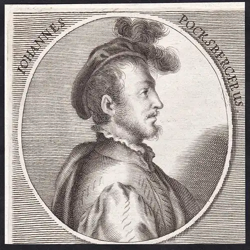 Iohannes Pocksbergerus - Hans Bocksberger der Ältere (1510-1561) Renaissance Maler painter Portrait