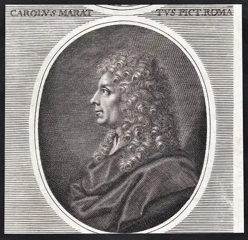 Carolus Maratus - Carlo Maratta (1625-1713) Italian painter Maler Barock Baroque Portrait